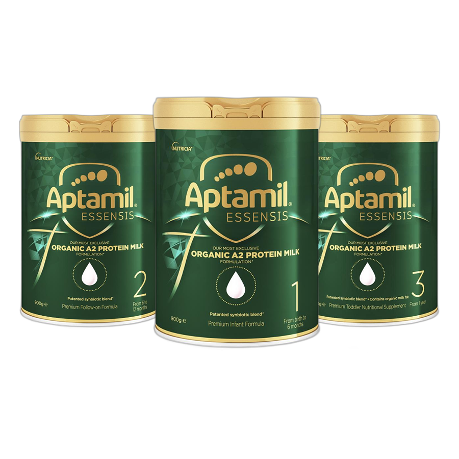 Sữa Công Thức Aptamil Essensis Úc Organic A2 Protein Số 1,2,3,4 - 900g – Giá Sỉ Đây