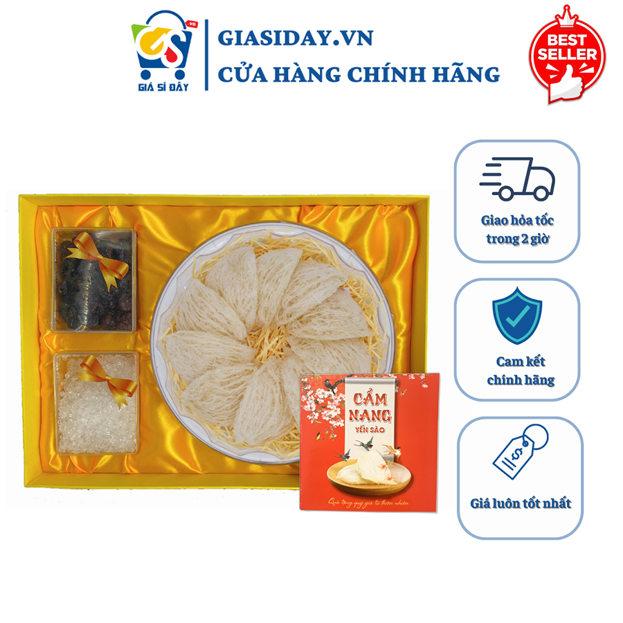 Tổ Yến Sào Khánh Hòa Tinh Chế Sạch Lông Loại Đặc Biệt - Yến Sào Nha Trang Khánh Hòa