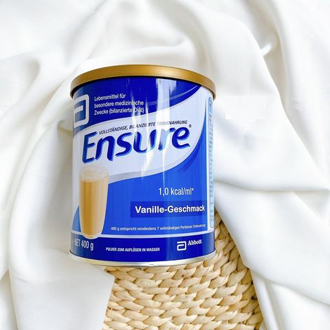Sữa Bột Ensure Đức Vanille 400g Thực Phẩm Dành Cho Người Lớn Tuổi, Người Bệnh, Suy Nhược Cơ Thể