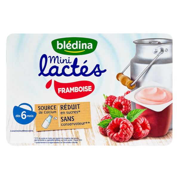Sữa Chua Nguội Bledina Pháp Ăn Dặm Cho Bé 6M+ Đủ Vị - Lốc 6 Hộp x 55g