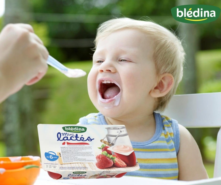 Sữa Chua Nguội Bledina Pháp Ăn Dặm Cho Bé 6M+ Đủ Vị - Lốc 6 Hộp x 55g