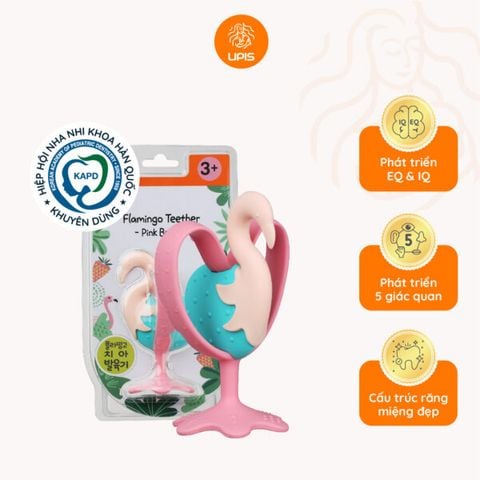 Gặm Nướu Silicon UPIS Hàn Quốc Cho Bé Từ 3 Tháng Tuổi