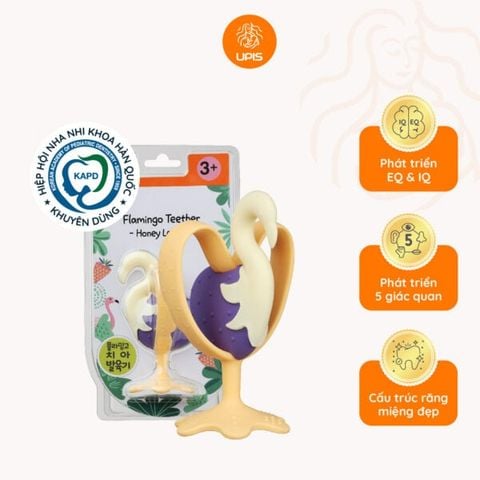 Gặm Nướu Silicon UPIS Hàn Quốc Cho Bé Từ 3 Tháng Tuổi