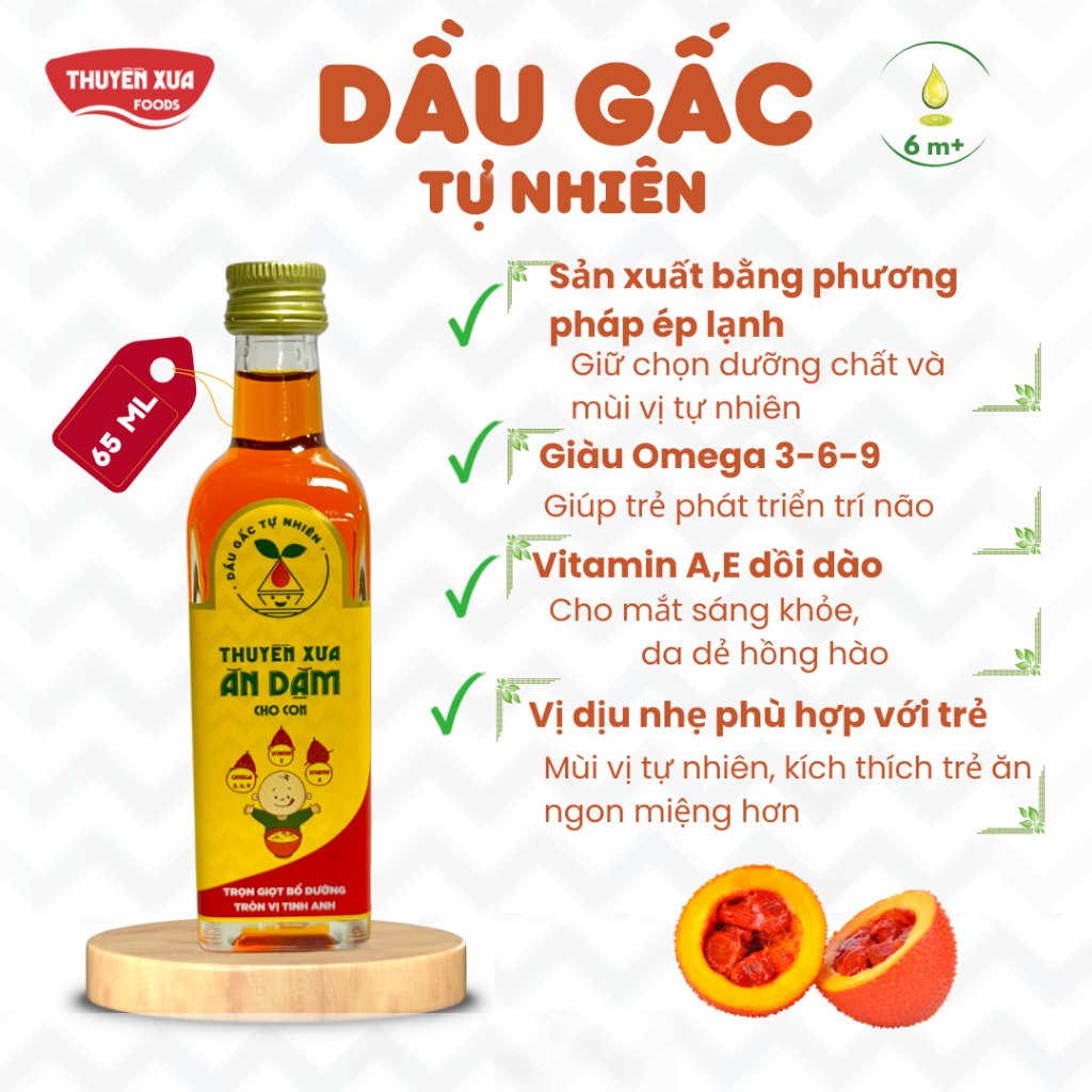 Dầu Ăn, Mắm Nhĩ, Nước Tương Ăn Dặm Thuyền Xưa Nguyên Liệu Thuần Tự Nhiên Cho Bé 1Y+ 65ml