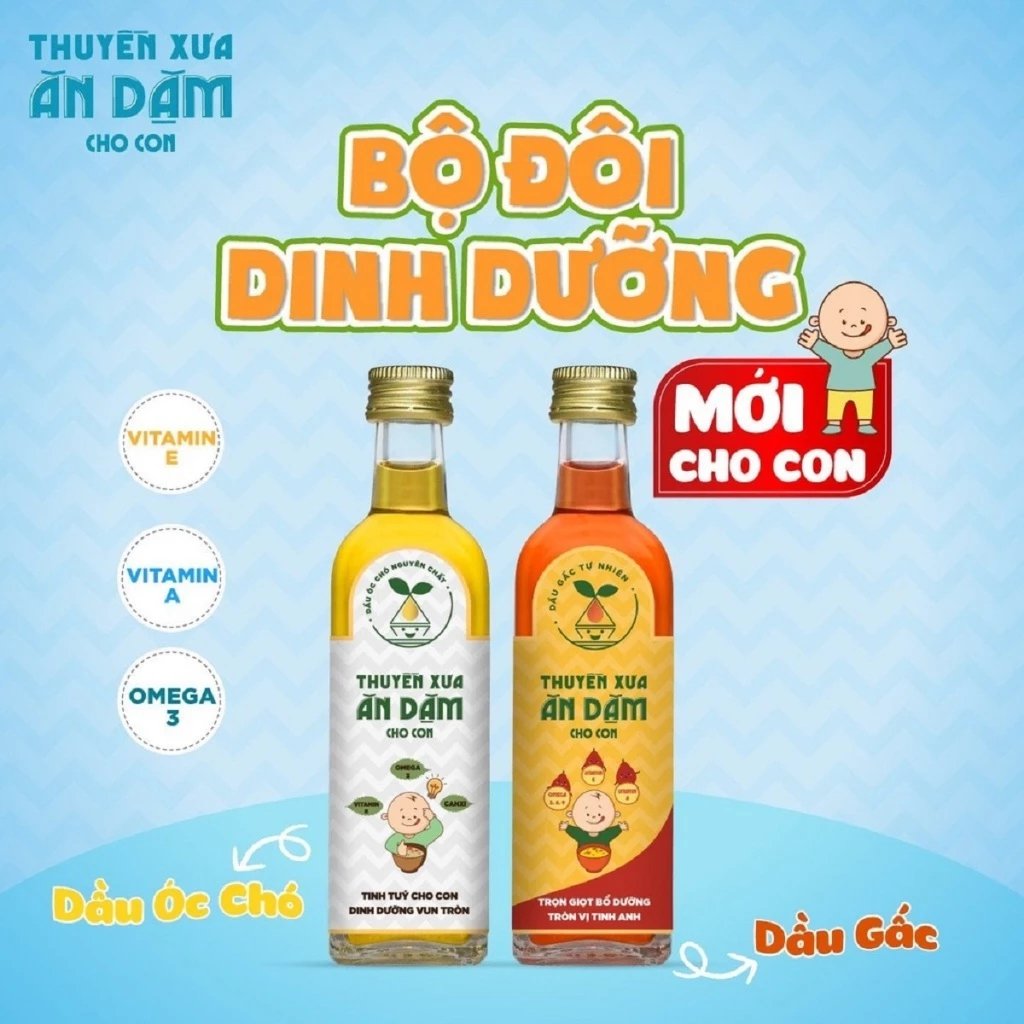 Dầu Ăn, Mắm Nhĩ, Nước Tương Ăn Dặm Thuyền Xưa Nguyên Liệu Thuần Tự Nhiên Cho Bé 1Y+ 65ml