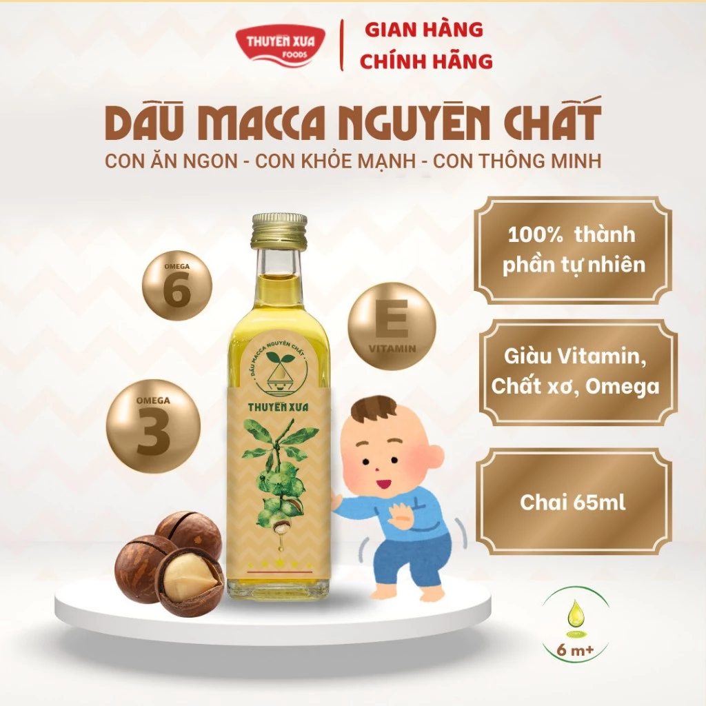 Dầu Ăn, Mắm Nhĩ, Nước Tương Ăn Dặm Thuyền Xưa Nguyên Liệu Thuần Tự Nhiên Cho Bé 1Y+ 65ml