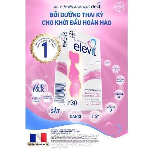 Vitamin Úc Tổng Hợp Cho Me Bầu ELEVIT 100 Viên