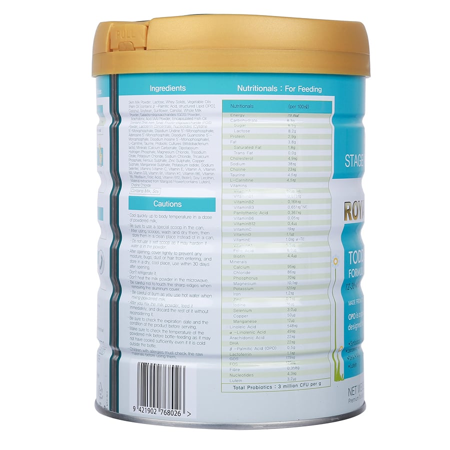 Sữa Purelac New Zealand Phát Triển Toàn Diện - Sữa Bột Công Thức 800g