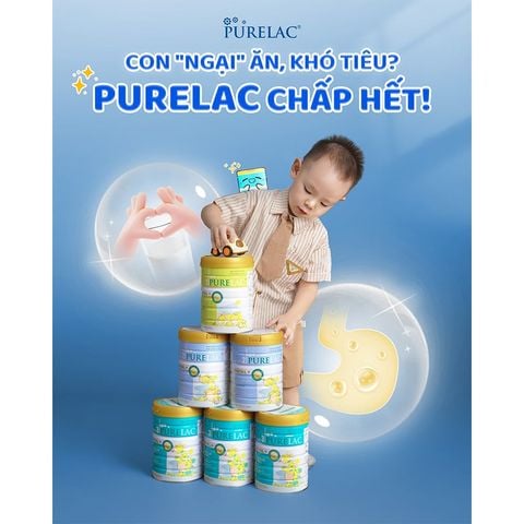 Sữa Purelac New Zealand Phát Triển Toàn Diện - Sữa Bột Công Thức 800g