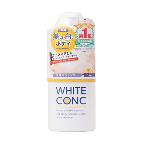 Sữa Tắm Dưỡng Trắng Da Hương Bưởi White Conc Nhật Bản - White Conc Body Shampoo