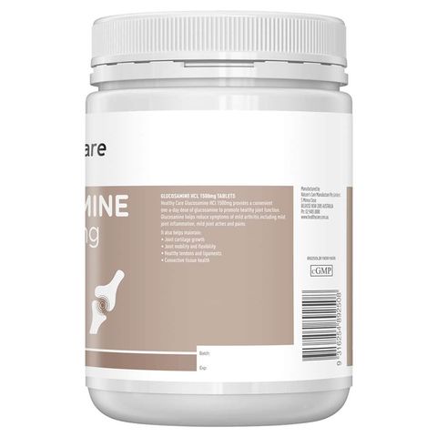 Viên Uống Bổ Xương Khớp Healthy Care Glucosamine HCL 1500mg 400 Viên