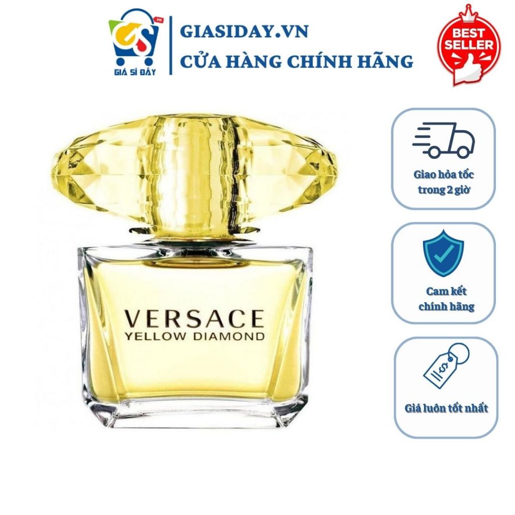 Nước Hoa Nữ Versace Yellow Diamond Eau De Toilette EDT 90ml