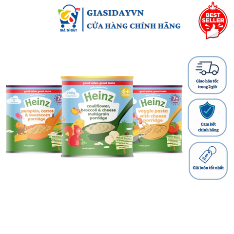 Bột Cháo Ăn Dặm Hữu Cơ Heinz UK 200g