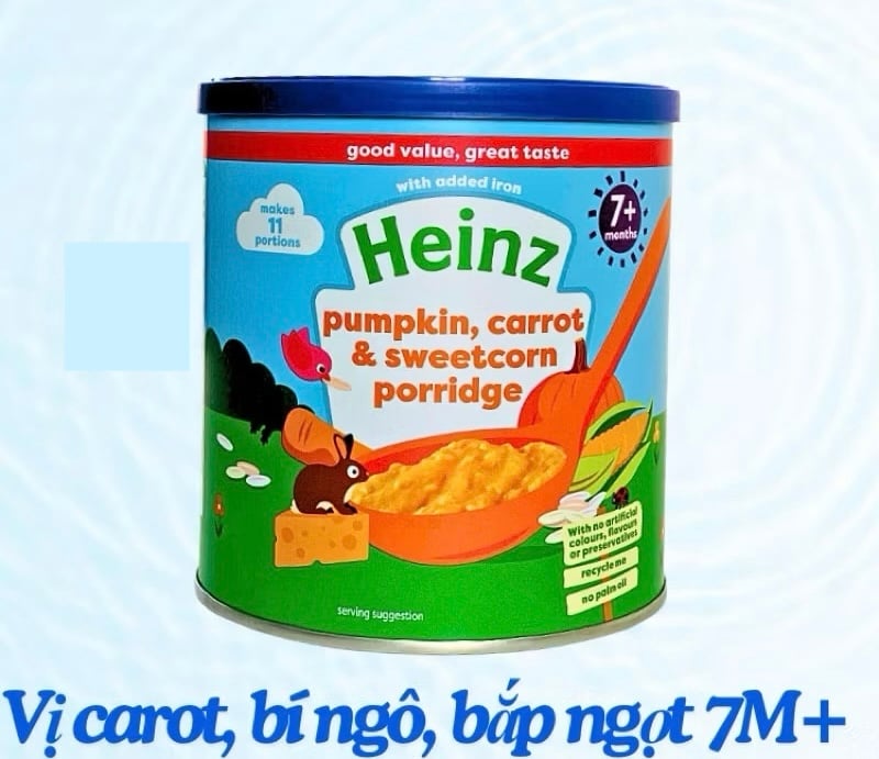 Bột Cháo Ăn Dặm Hữu Cơ Heinz UK 200g