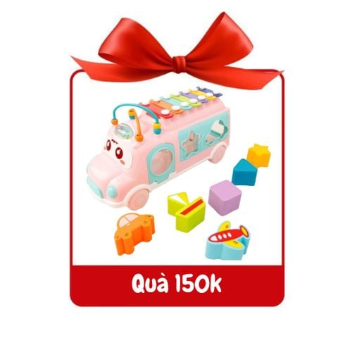[ QT Kabr 3 ] Ô tô thả khối kết hợp đàn gỗ