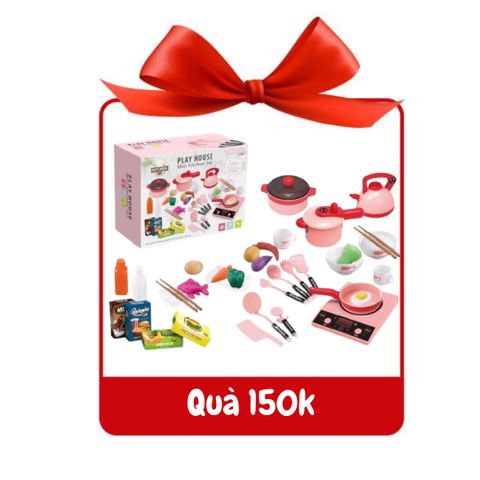 [ Quà tặng ] Bộ đồ chơi nấu ăn 36 món