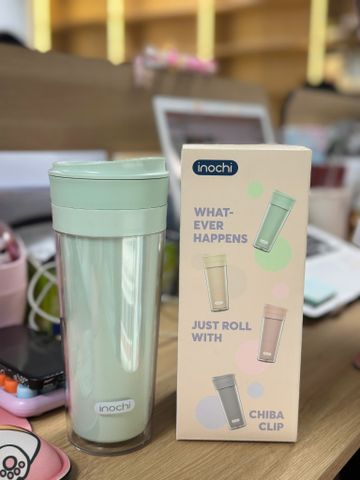 [ QT Kabr 3 ] Bình Nước Inochi Chiba Clip 650ml