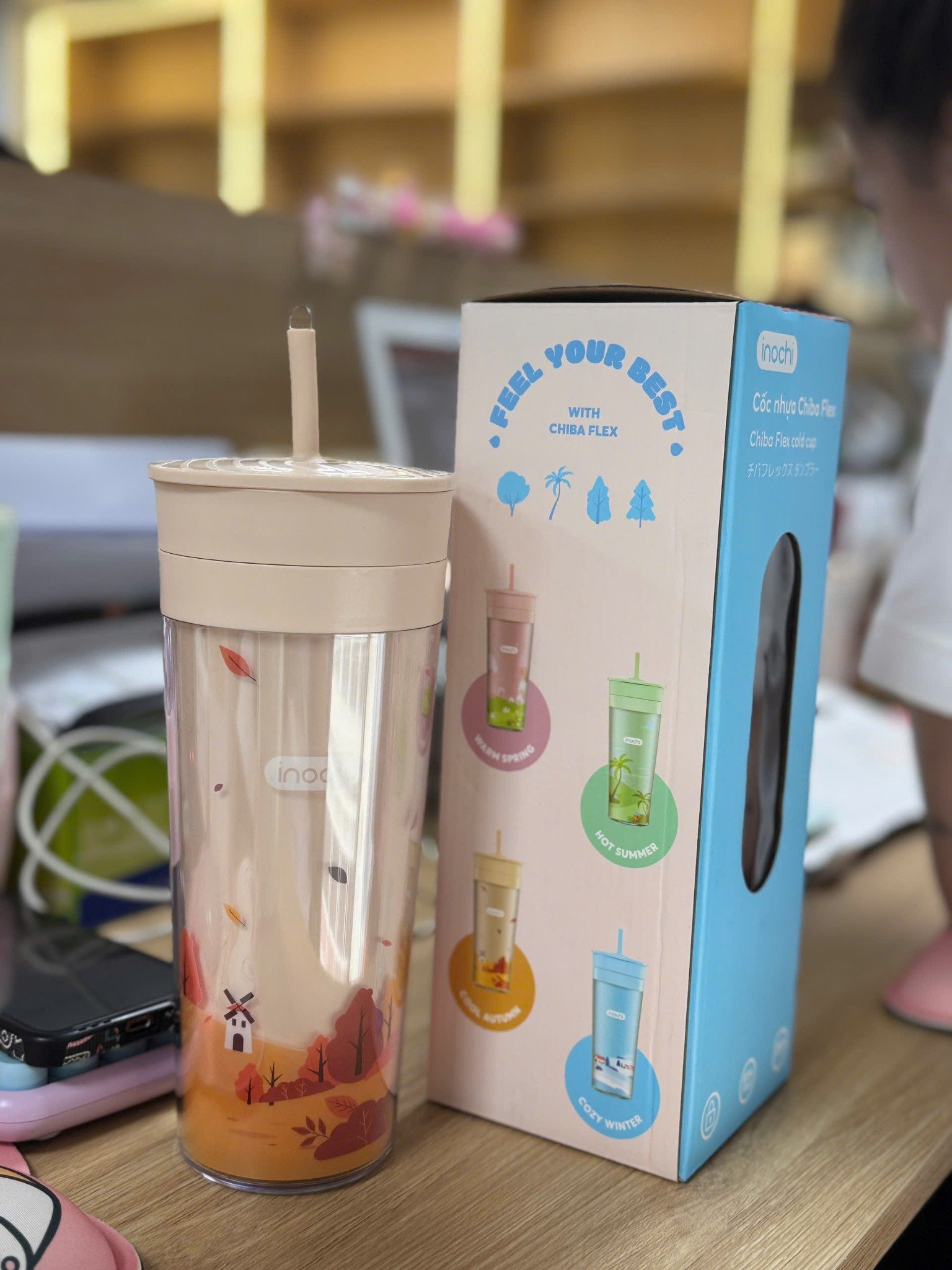 [ QT Kabr 3 ] Bình Nước Inochi Chiba Flex 650ml