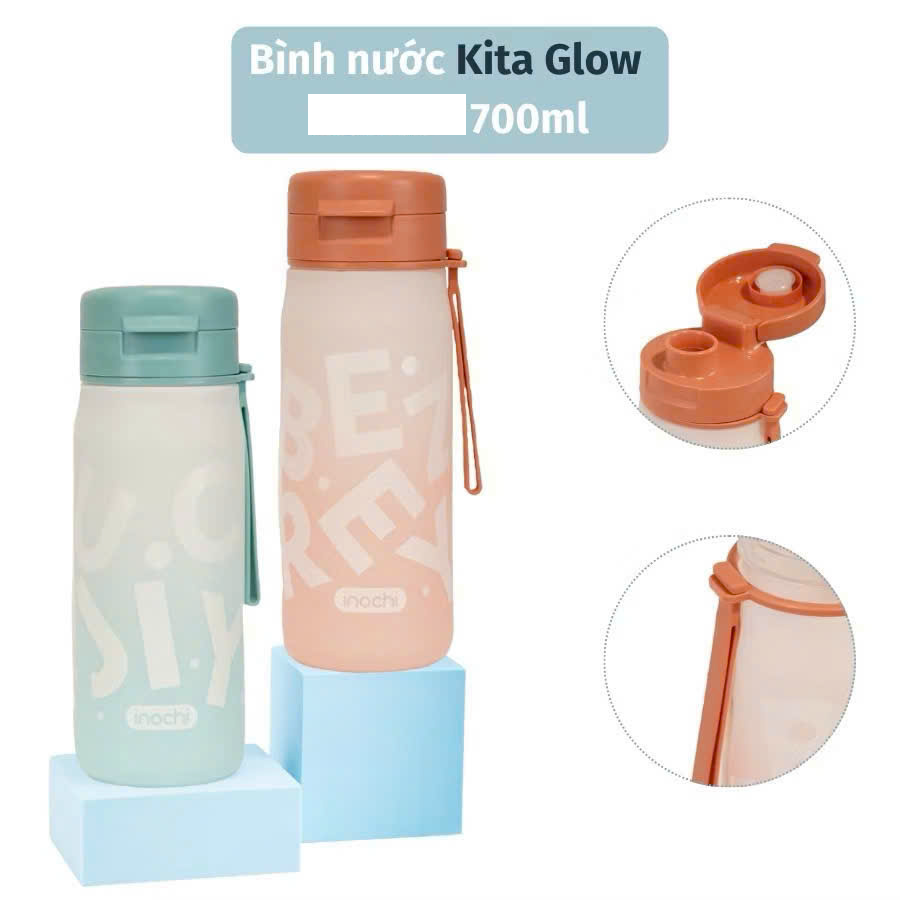 [ QT Kabr 3 ] Bình nước Inochi Kita Glow 700ml