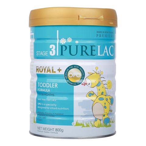 Sữa Purelac New Zealand Phát Triển Toàn Diện - Sữa Bột Công Thức 800g