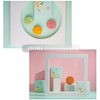 Khối Hình Học Chụp Sản Phẩm - Trắng/ Cam Pastel