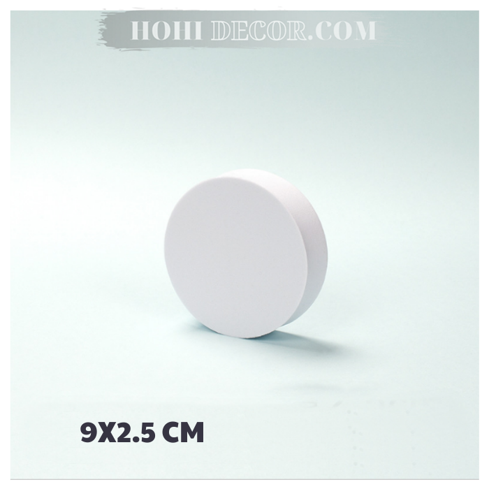 Khối Hình Học Cơ Bản - Màu Trắng