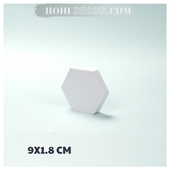 Khối Hình Học Cơ Bản - Màu Trắng