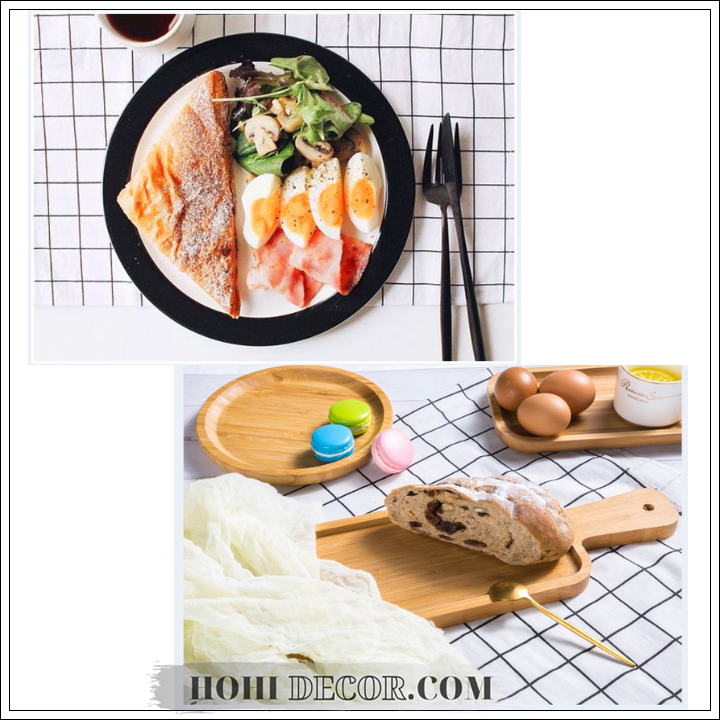 Phông Vải Caro -  Đen, Trắng, Xám - 75x100cm/ 100x150cm (BG-08)