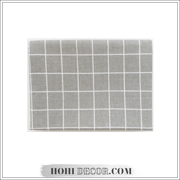 Phông Vải Caro -  Đen, Trắng, Xám - 75x100cm/ 100x150cm (BG-08)