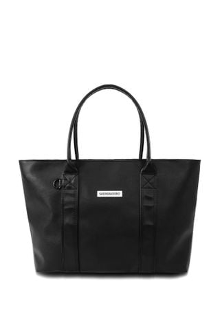 SGS TWILIGHT PLAIN LEATHER TOTE BAG