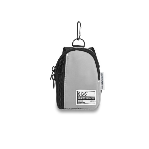 SGS ZIPPER BACKPACK KEYCHAIN