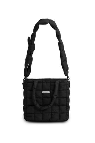 SGS NOIR PUFFER TOTE BAG