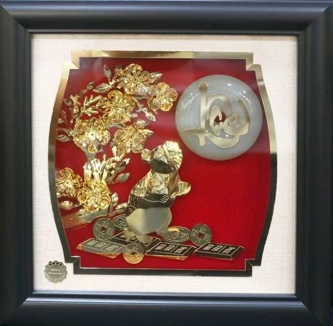 Khung tranh chữ Lộc 