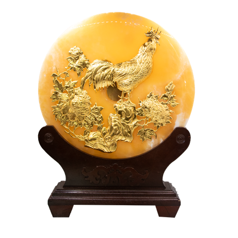 Đồng điếu kim kê 28cm