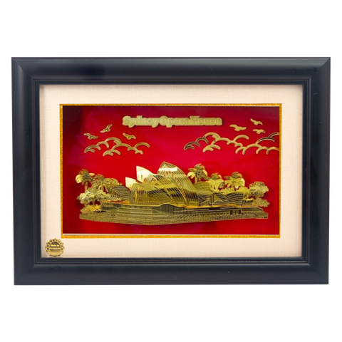 Khung tranh tòa nhà 