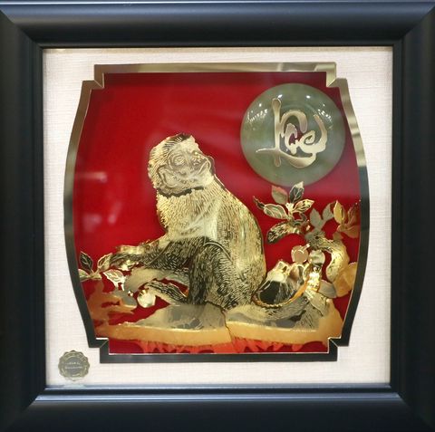 Khung tranh chữ  Lộc 