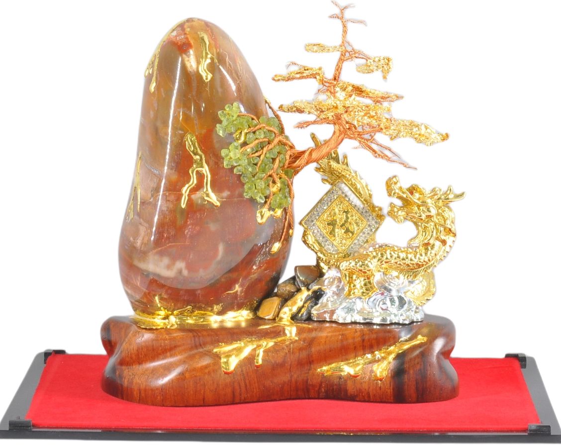 Tiểu cảnh Rồng bonsai đá phong thủy#MKTI242JB0001+CTDONGK0079+DAMYNGHE –  Sacombank-SBJ