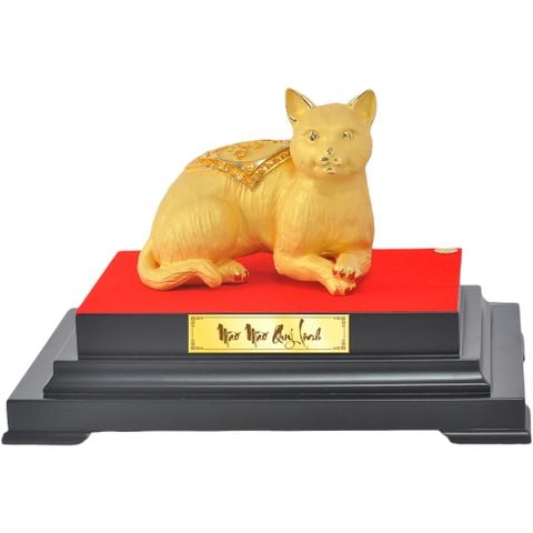 Biểu trưng quý linh Mẹo mạ vàng size M