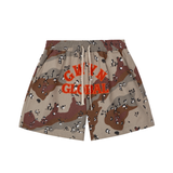  GWYN GLOBAL GREY CAMO SHORTS 