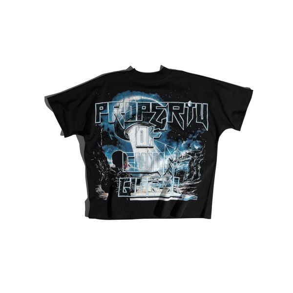  GWYN YOUNG BAE ASTRONAUT T-SHIRT/ BLACK 