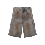  GWYN LOOSE BAGGY JEANS SHORTS 