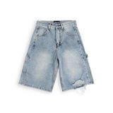  GWYN BAGGY SHORT/ LIGHT BLUE 