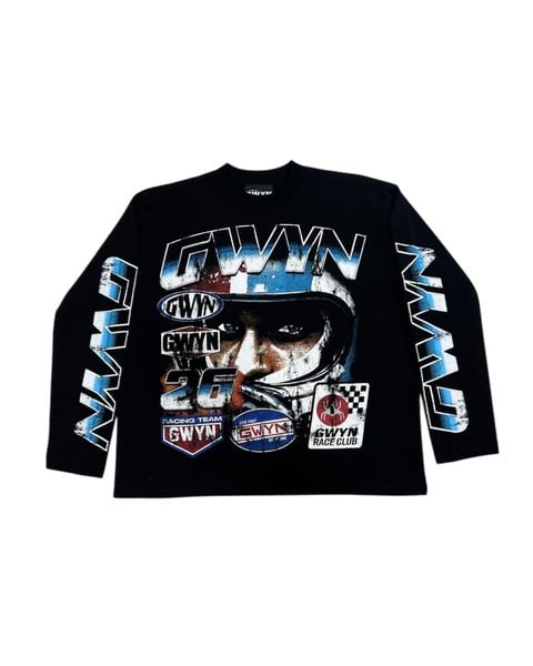  GWYN CAR GRAPHIC LONG SLEEVED T-SHIRT 