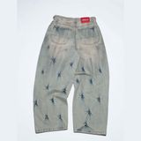  GWYN PINCHED JEANS/ VINTAGE BLUE WASHED 