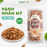 Hạnh Nhân Mỹ tách vỏ sấy tự nhiên hũ 240gr