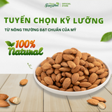 Hạnh Nhân Mỹ tách vỏ sấy tự nhiên túi 500gr