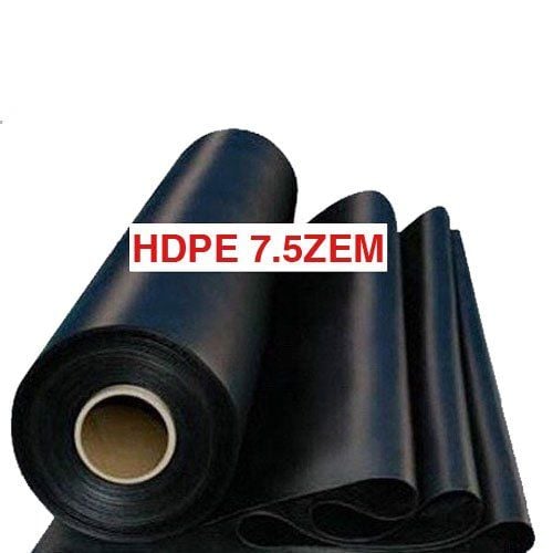  Màng Chống Thấm HDPE Độ Dày 0.75mm (7.5zem) - Bạt Lót Chuyên Dùng Nuôi Tôm (m2) 