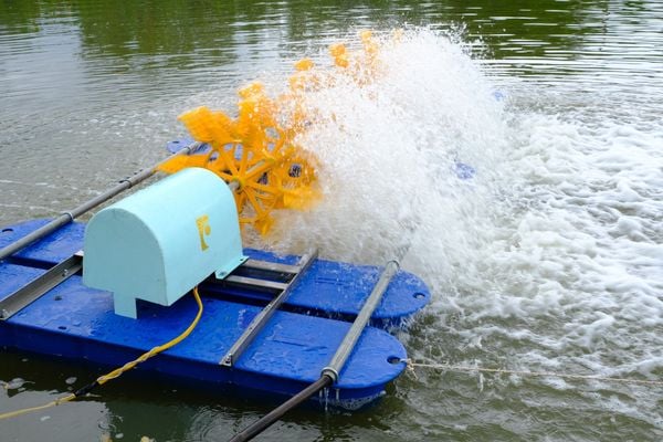 Bộ Quạt 16 Cánh 7 Phao - Tạo Dòng Chảy Mạnh Mẽ Ổn Định