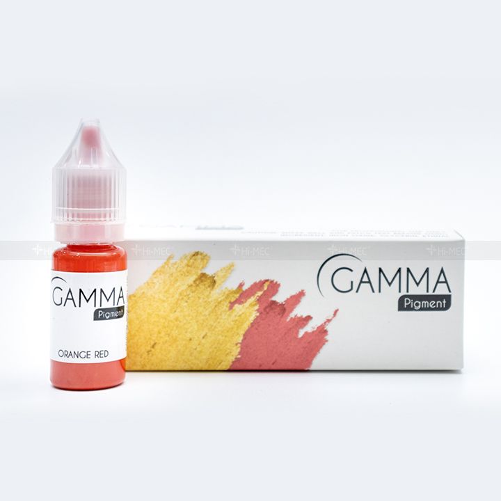  Mực phun môi Gamma - Orange Red 