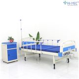  GIƯỜNG BỆNH NHÂN CHỈNH CƠ 2 TAY QUAY HI-MEC HMHB-1020 